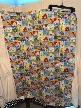 Baby Dinosaurs Quilting Fabric 43" x 55" New